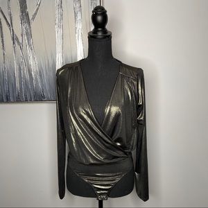 Dark Gold Shimmer Bodysuit